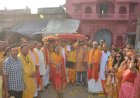 बैंड-बाजों के साथ निकली यमुना मैया की चुनरी यात्रा, गूंजा स्वच्छता का संदेश