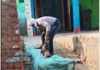 चबूतरे से महिला को फेंका, बेरहमी से पीटा, वीडियो वायरल, आरोपी जेल भेजा