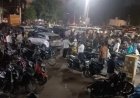 पुलिस चौकी के पास ही सज रही शराबियों की महफिल, पार्किंग बनी ओपन बार