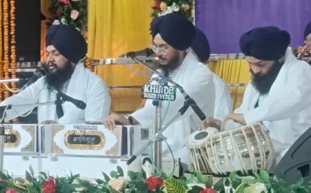 गुरमत समागम में उमड़ा आस्था का सैलाब, कीर्तन-कथा से गूंजा गुरुद्वारा गुरु का ताल, देशभर से पहुंचे रागी जत्थे और प्रचारक, देर रात तक चला कीर्तन दरबार, 3 अक्टूबर को होगा अमृत संचार