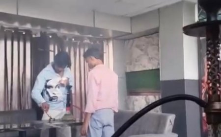 आगरा में हुक्का बार पर बड़ी कार्रवाई, स्काई अड्डा कैफे का संचालक गिरफ्तार
