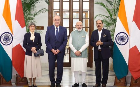 पीएम मोदी और स्विस राष्ट्रपति के साथ दिखे आगरा के पूरन डावर, ताजनगरी के उद्योग जगत को मिली वैश्विक पहचान
