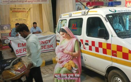 जनकपुरी में हेल्प आगरा की एंबुलेंस ने बचाई जान, 15 मिनट की देरी पड़ सकती थी भारी