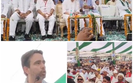 आगरा में जयंत चौधरी का सियासी शक्ति प्रदर्शन, वीर गोकुला से किसान राजनीति तक साधे कई निशाने