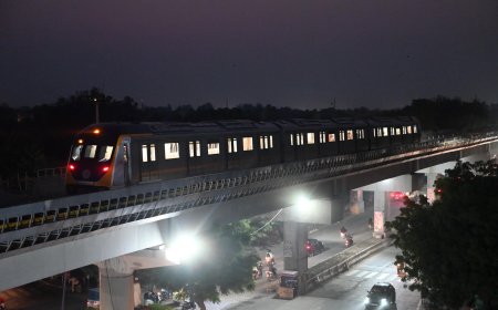 आगरा मेट्रो की रफ्तार को नई उड़ान, डिपो से सदर बाजार तक सफल ट्रायल रन