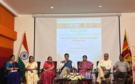 भारत-श्रीलंका के सांस्कृतिक रिश्तों को मिलेगी नई मजबूती, कोलंबो में साझा विरासत पर मंथन