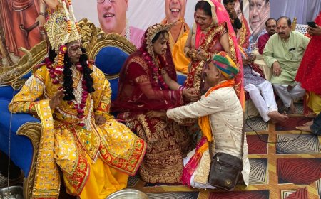 जनकपुर में गूंजे मंगलगीत, वैदिक मंत्रों के बीच हुआ श्री तुलसी-शालिग्राम विवाह