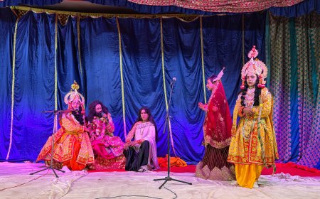 राम के त्याग, सीता के पतिव्रत और केवट की निष्काम भक्ति ने मोहा मन, भावविभोर हुए श्रद्धालु