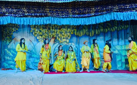 पंचवटी से लंका तक पहुंची रामलीला, सूर्पणखा प्रसंग से सीता हरण तक मंच पर सजी रामकथा