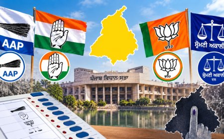 पंजाब विधानसभा चुनाव 2027: सत्ता बचाने में जुटी आप, वापसी की कोशिश में कांग्रेस, विस्तार की राह पर भाजपा; अकाली दल से गठजोड़ की चर्चाओं पर नजरें