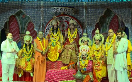 हनुमान जी ने सीना चीरकर कराए श्रीराम-जानकी के दर्शन, भावविभोर हुए श्रद्धालु