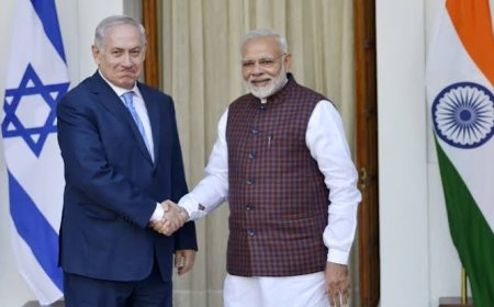 पीएम मोदी की नेतन्याहू से फोन पर बात,  पश्चिम के हालात पर चर्चा,   शांति के लिए फौरन कदम