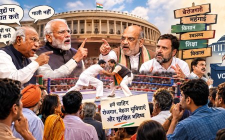 लोकतंत्र या दंगल? सियासत में मुद्दे गायब, गालियों का जलवा!