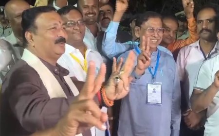 कर्नाटक विधान परिषद चुनाव में भाजपा-जेडीएस का क्लीन स्वीप, कांग्रेस चारों सीटों पर हारी; बेंगलुरु में पुट्टन्ना को झटका