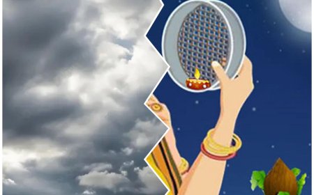 आगरा में करवाचौथ पर मौसम का साया, बारिश और तेज हवाओं के बीच चांद का रहेगा इंतजार