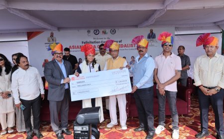 एशियाई पैरा खेलों में यूपी के खिलाड़ियों का दम, 13 खिलाड़ियों ने जीते 16 पदक; बरेली में हुआ सम्मान