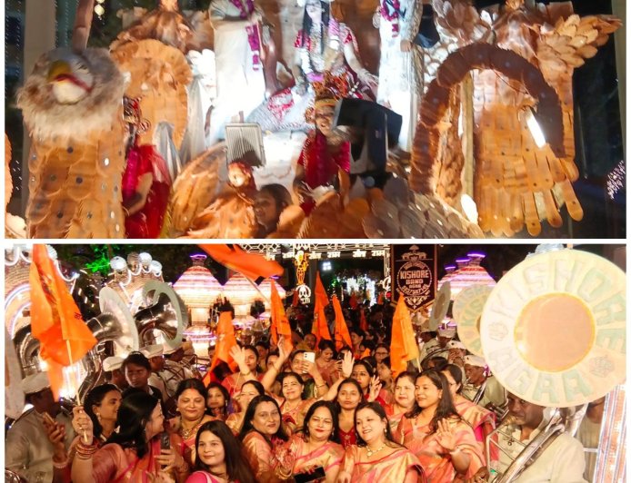 सखियों संग मां गौरा के पूजन को निकलीं जनकदुलारी सीता, जनकपुरी बनी भावना एस्टेट