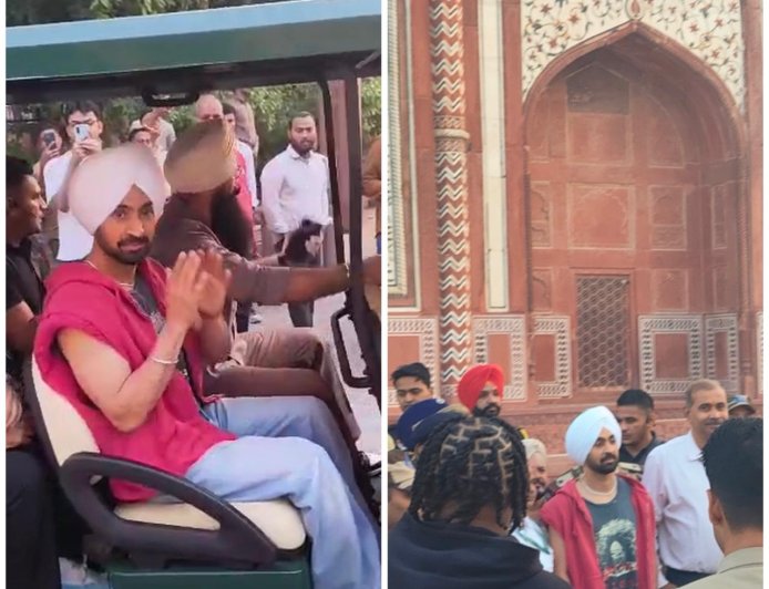 ताज की खूबसूरती पर अभिनेता दिलजीत दोसांझ फिदा, एक झलक को बेताब रहे फैंस
