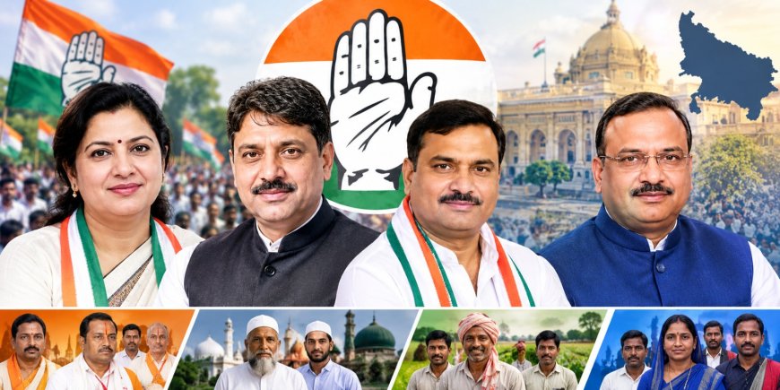 कांग्रेस का यूपी में ब्राह्मण से मुस्लिम और पिछड़ा-दलित तक नया सोशल इंजीनियरिंग दांवः निशाने पर 2027 और सपा से सीटों की सौदेबाजी