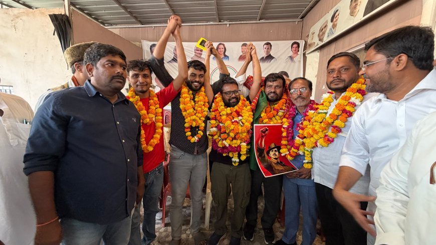 ‘वोट चोर’ विवाद में कांग्रेसियों की जेल से रिहाई, स्वागत जुलूस में पुलिस से तकरार