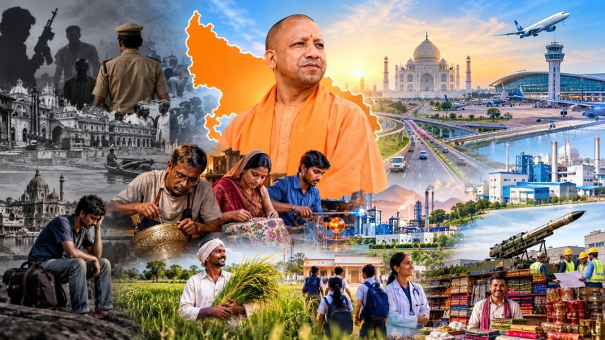 उत्तर प्रदेश: भगवा चोले से विकास की दौड़ तक- क्या बदल रहा है प्रदेश का चेहरा और कितनी दूर है मंजिल?