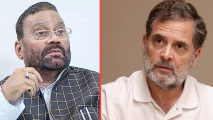 स्वामी प्रसाद मौर्य ने कांग्रेस से मिलाया हाथ,  राहुल-प्रियंका से की भेंट,  ऊंचाहार से लड़ने के संकेत