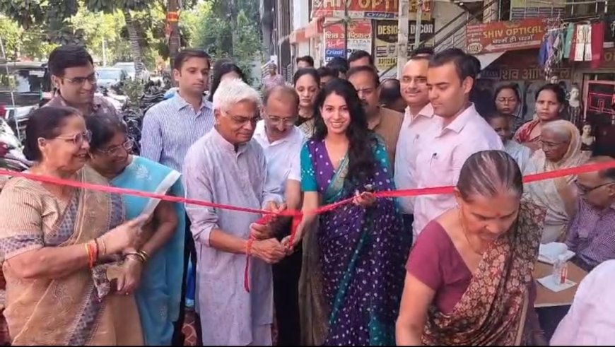 स्वास्थ्य शिविर में होम्योपैथी परामर्श के साथ हड्डी, दांत और आंखों की भी जांच, 886 ने लिया लाभ