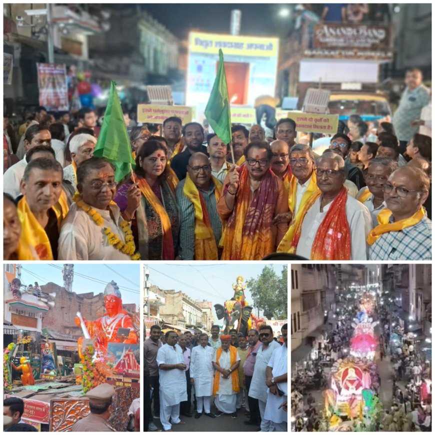 ऐरावत पर श्रीराम, सड़कों पर आस्था का सैलाब, 168 सवारियों संग शुरू हुई ऐतिहासिक राम बारात