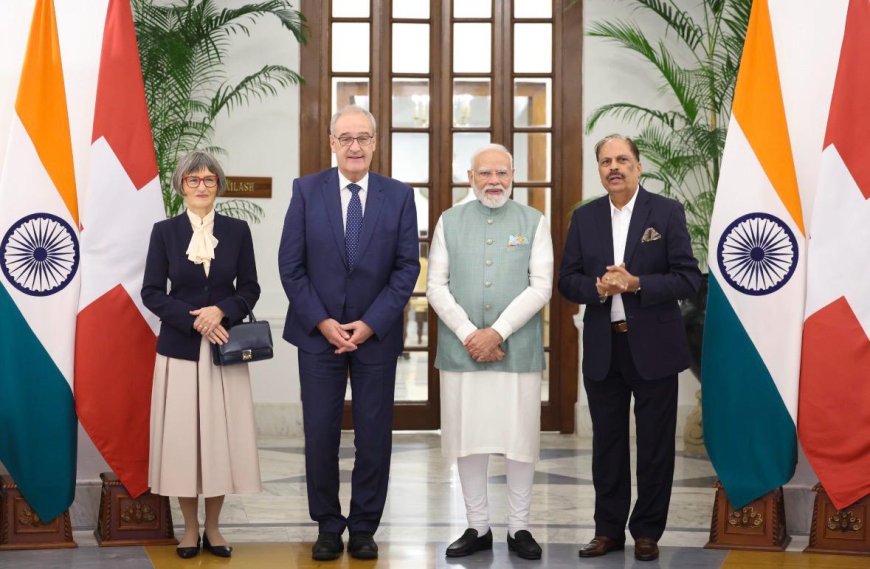 पीएम मोदी और स्विस राष्ट्रपति के साथ दिखे आगरा के पूरन डावर, ताजनगरी के उद्योग जगत को मिली वैश्विक पहचान