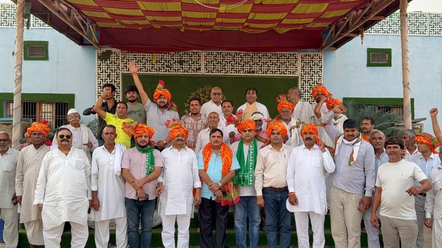 जयंत चौधरी की स्वाभिमान रैली के लिए रालोद ने झोंकी ताकत, गांव-गांव जनसंपर्क और बैठकों का दौर तेज