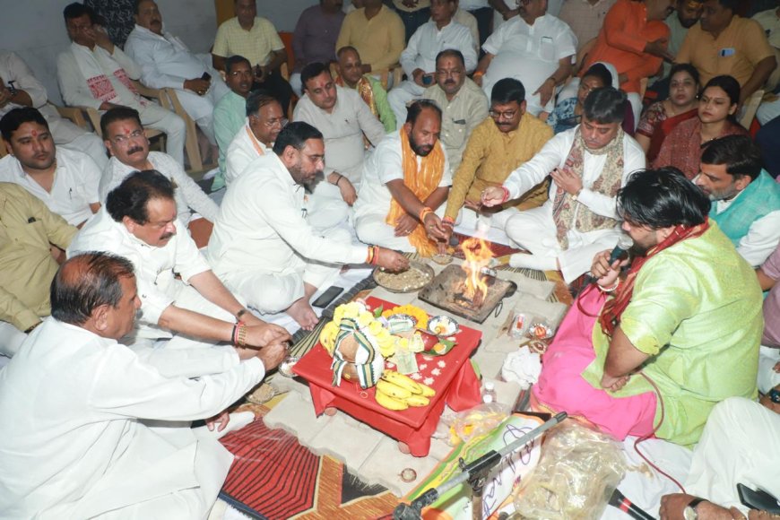 एमएलसी चुनाव के लिए भाजपा ने तेज की तैयारी, आगरा में केंद्रीय कार्यालय का शुभारंभ