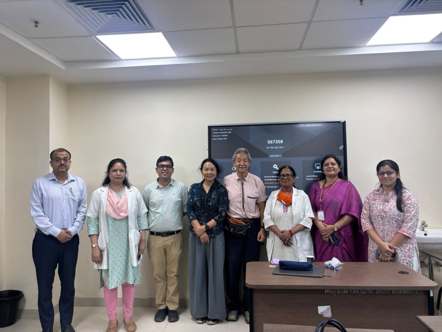 एसएन में लैप्रोस्कोपिक सर्जरी की नई तकनीक पर कार्यशाला, अमेरिकी विशेषज्ञ ने दिए टिप्स