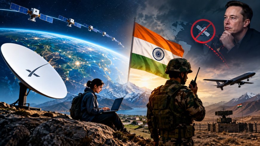 मस्क के स्टारलिंक पर भारत की हिचकिचाहट: देर से सही, समझदारी तो है! यूक्रेन का तजुर्बा बता रहा है कि मुल्क की हिफाजत की चाबी किसी विदेशी कंपनी के हाथ में नहीं दी जा सकती