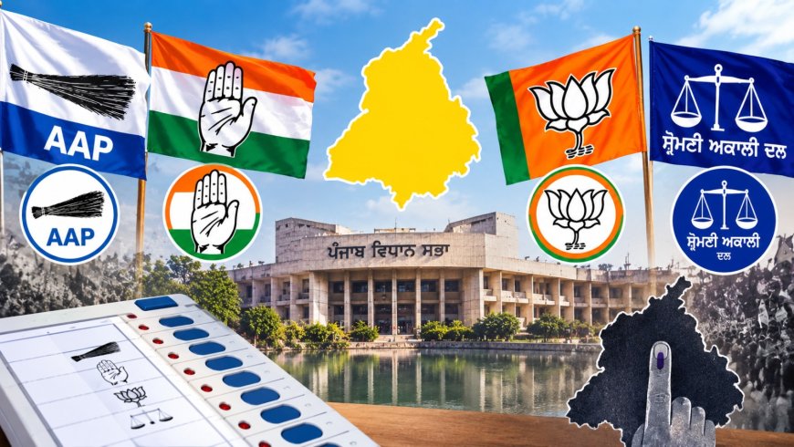 पंजाब विधानसभा चुनाव 2027: सत्ता बचाने में जुटी आप, वापसी की कोशिश में कांग्रेस, विस्तार की राह पर भाजपा; अकाली दल से गठजोड़ की चर्चाओं पर नजरें