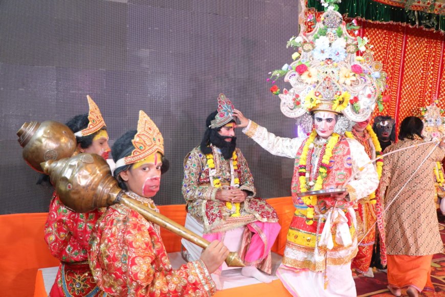 राम-भरत मिलाप देख छलक उठीं आंखें, गले लगते ही गूंजा जय श्रीराम