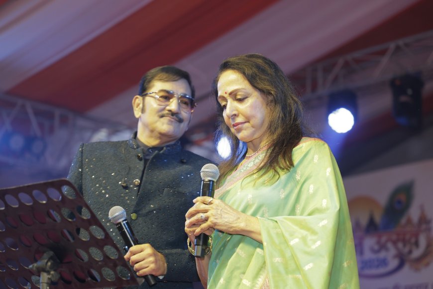 सुदेश भोसले की मिमिक्री और सदाबहार गीतों पर झूमे संगीत प्रेमी, ब्रजरज उत्सव में लोकनृत्य और रासलीला ने भी मोहा मन