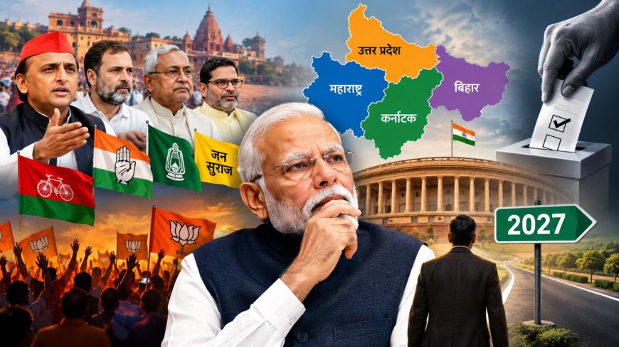 जीत के जश्न में खतरे की घंटी सुन पाएगी भाजपा? वाराणसी से नागपुर तक विपक्ष की दस्तक- 2027 से पहले भाजपा के लिए आत्ममंथन का वक्त!